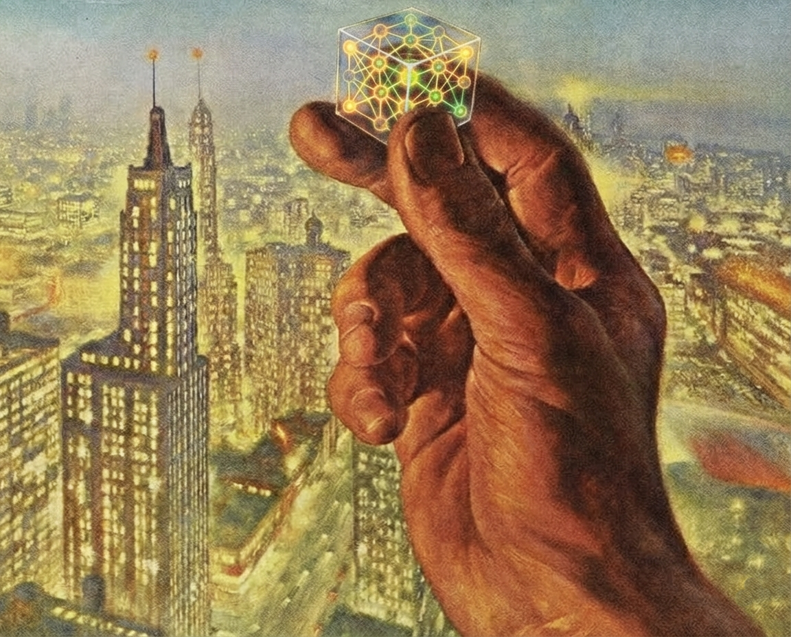 Neural network illustration